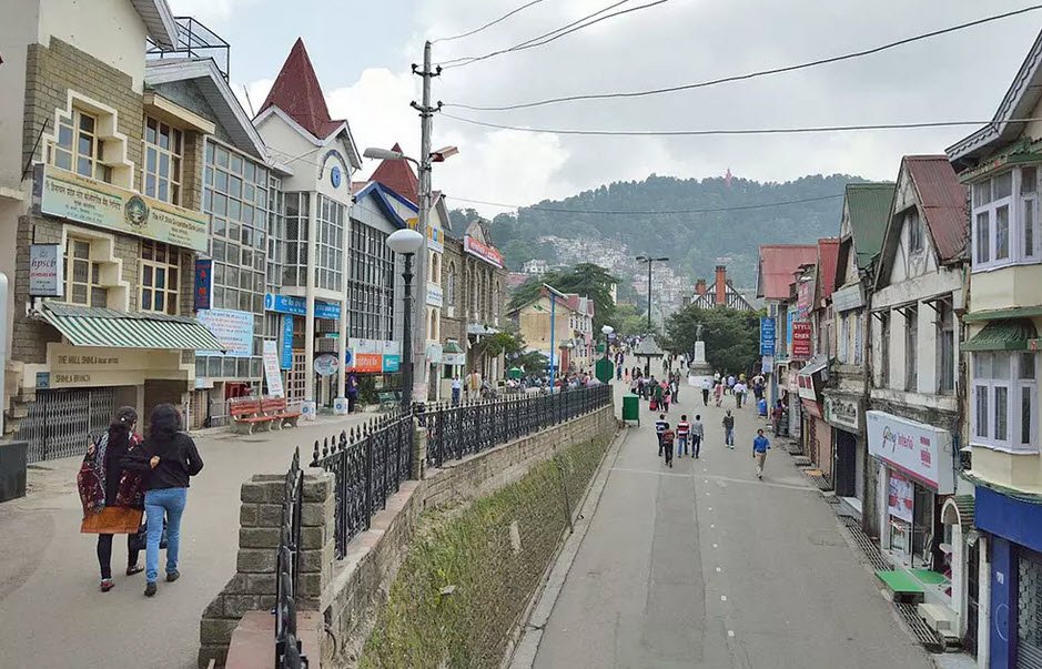 Mall Road shimla travelhyme