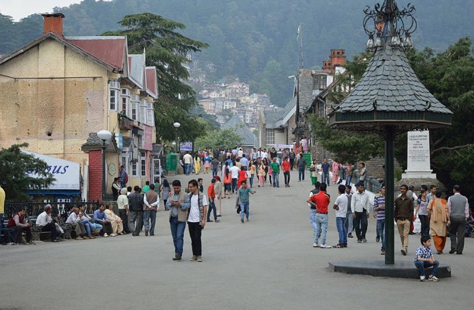 Scandal Point shimla travelhyme