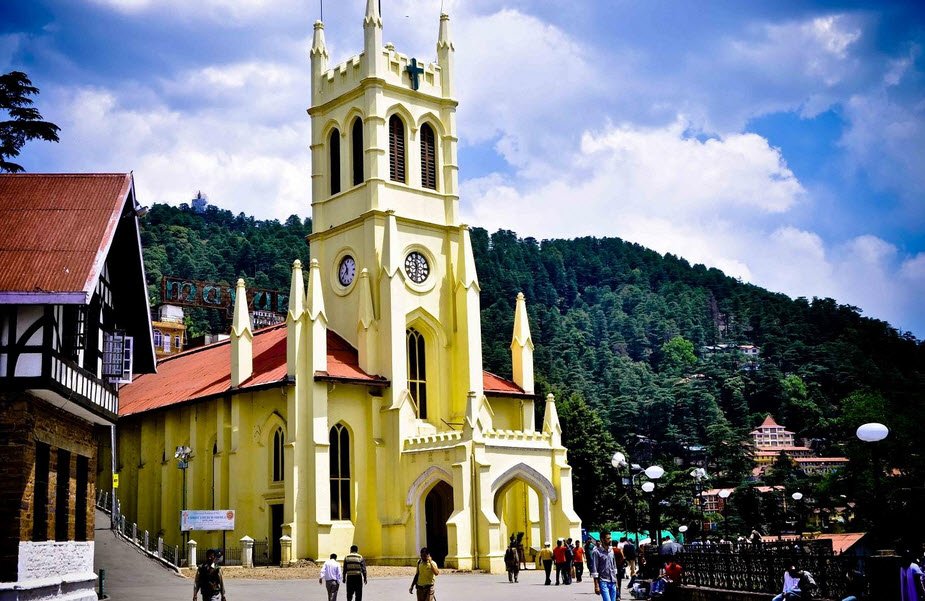 Second oldest church in North India shimla travelhyme