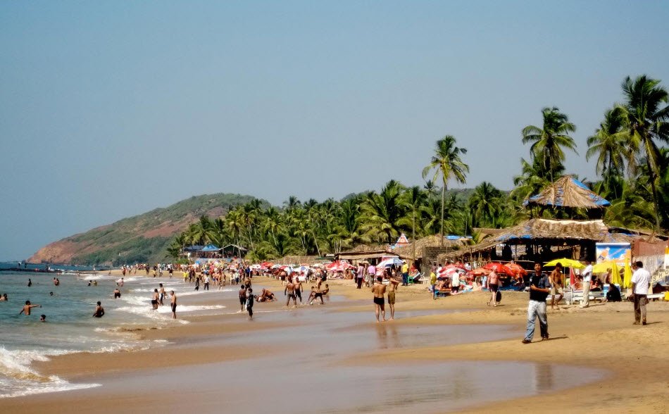 Anjuna Beach North Goa Travelhyme