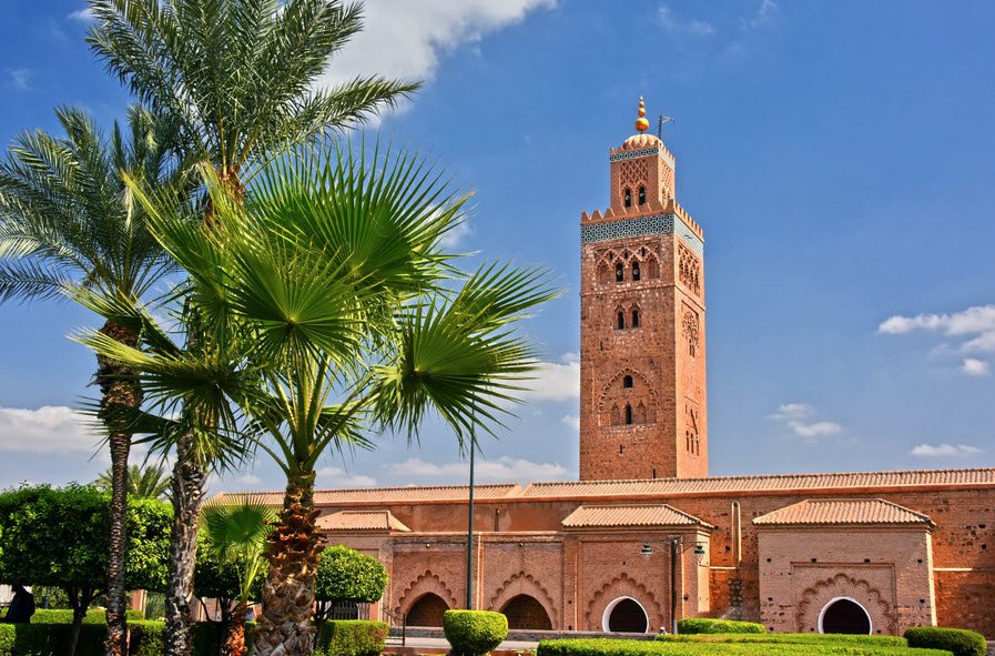 Koutoubia Mosque Marrakech Travelhyme