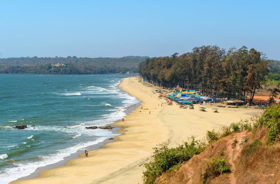 Querim Beach North Goa Travelhyme
