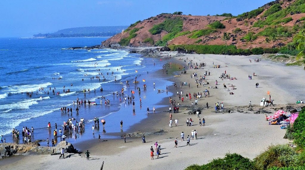 Vagator Beach North Goa Travelhyme