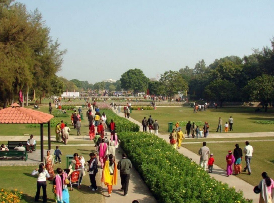 Terraced Garden Chandigarh Famous Places Travelhyme