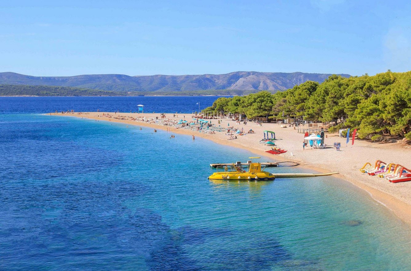 Zlatni Rat Beach Croatia Travelhyme