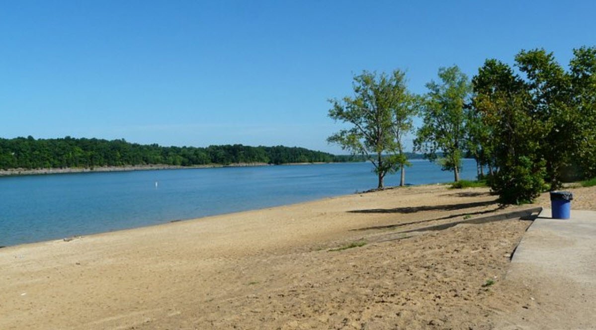 Barren River Lake State Resort Park Beach