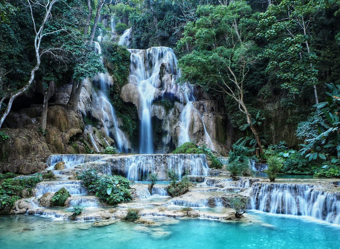 Kuang Si Waterfall Laos